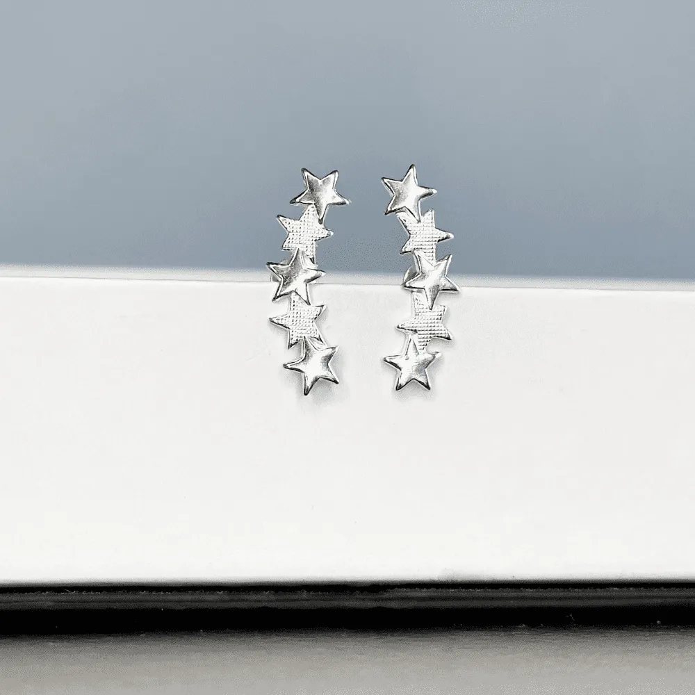 Brincos Senda Celeste em prata 925