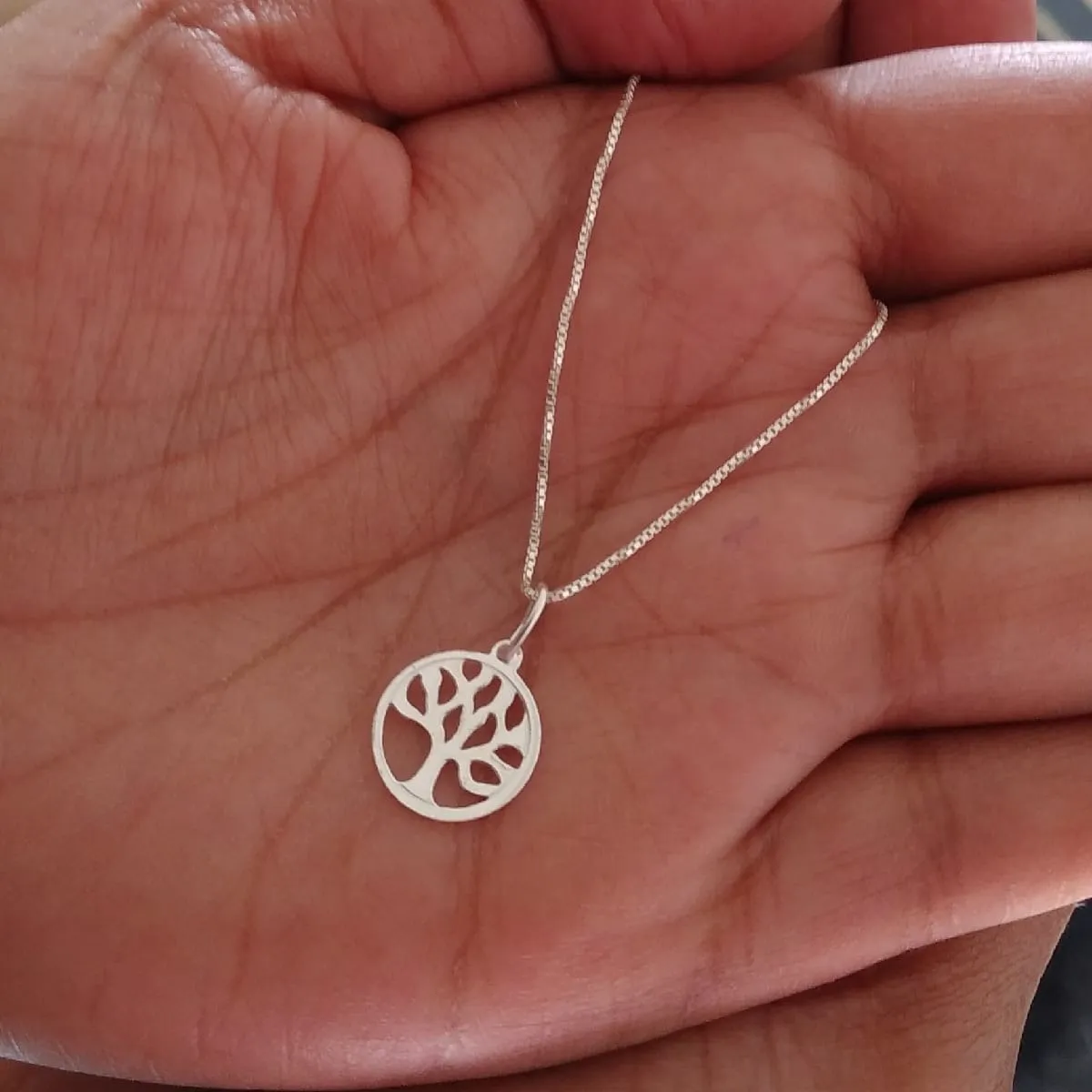 Colar de Prata 925 – Raiz Sagrada